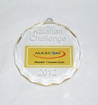 Printed Crystal medals