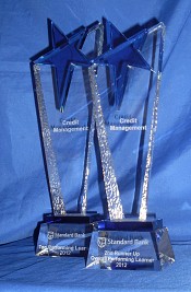 Blue Star crystal Awards