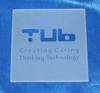 Glass coaster