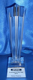 Tall Crystal Award DHL