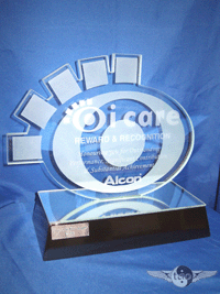 Alcon Glass Trophy