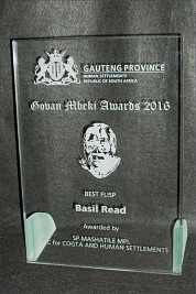 Glass Certificate Govan Mbeki 2016