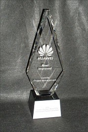 Crystal Arrow Shaped award