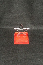 Crystal star on a crystal base