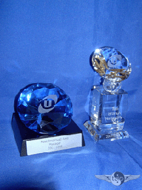 Small Diamond Crystal Awards