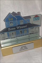 Profile cut Glass Awards, Printed
