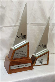 Brushed aluminium Awards Spire